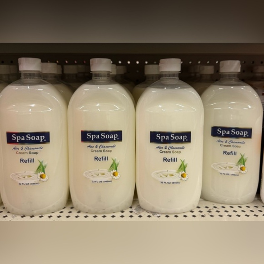 Aloe & Chamomile Hand Soap Refill - White Pack of 2